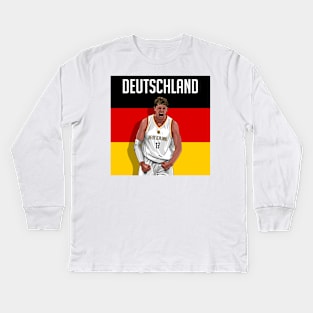 Deutschland - Mo Wagner Kids Long Sleeve T-Shirt